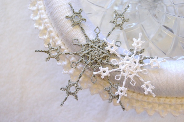snowflake wreath